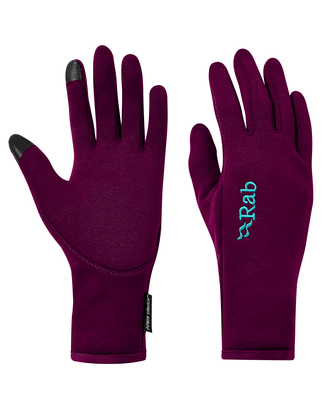 Rab Guanti Power Stretch PRO – Pile Leggero E Traspirante Per Uomo – Alpinismo E Trekking