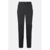 1_43c614ff-305c-487c-b528-744a22aa94cf Black outdoor hiking pants with zippered side pockets and an adjustable waistband.