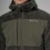 MCXTH_MOS_A_5_square_7e1f26c5-0ad6-4972-a172-0a0b9675aa1b_640x Close-up of a dark olive Montane fleece jacket with a full-length zipper, high collar, and the Montane logo on the left chest.